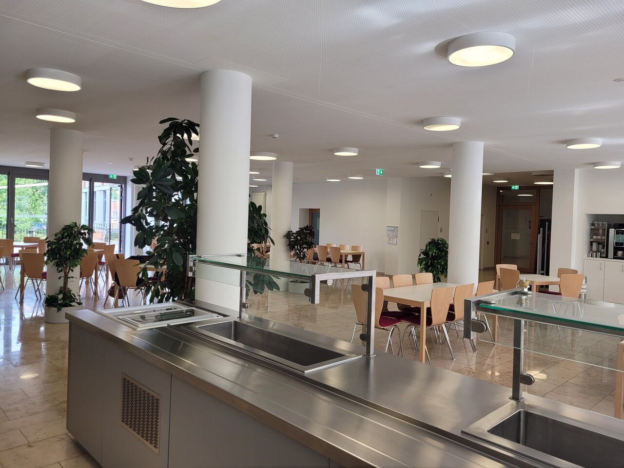  Foto der Kantine im Finanzamt Fürth